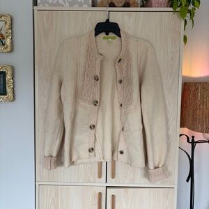 Sigrid Olsen Wool Cardigan Jacket